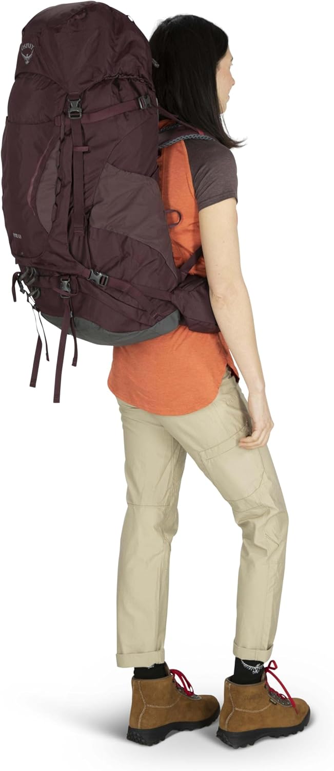 Osprey Europe Damen Kyte 68 Backpack Schwarz WXS/S, Schwarz WXS/S