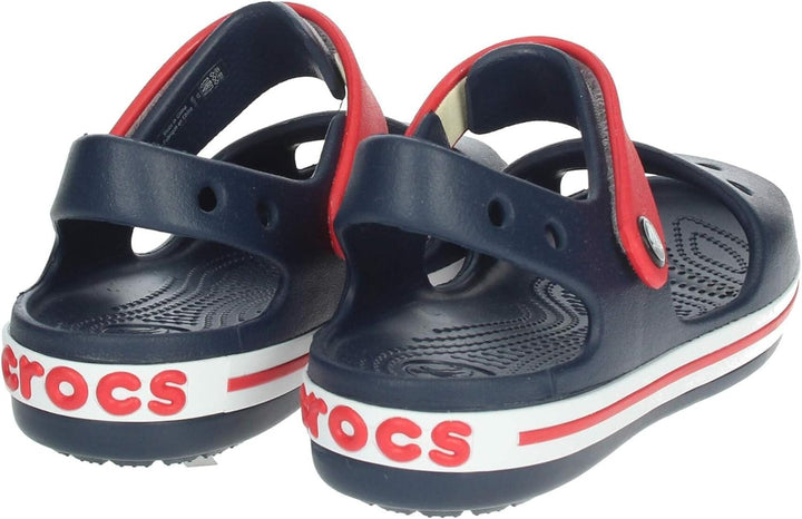 Crocs Unisex Kinder Crocband Kids Sandalen 29/30 EU Navy Red 001, 29/30 EU Navy Red 001