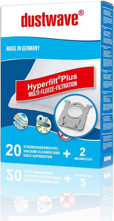 40 Staubsaugerbeutel | Filtertüten | Staubfilter passend für Edeka - E 05 / E05 - dustwave® Markenst