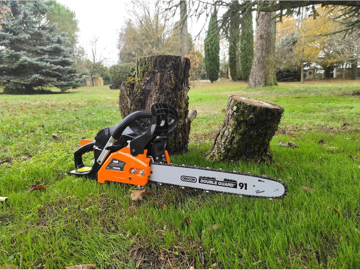 FEIDER FTRTPRO40 - Kettensäge Benzin 41cm³ 40cm - Motorsäge mit Oregon-Führung & -Kette - Benzinmoto