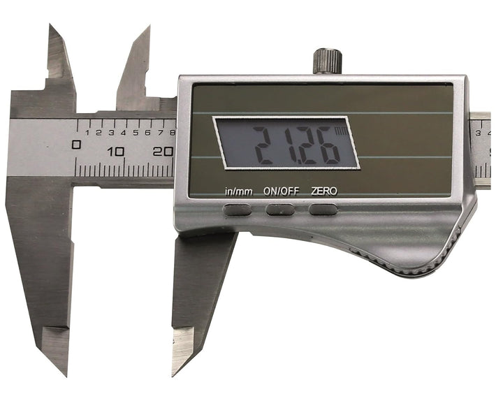 CNC QUALITÄT Digital Messschieber 150 mm DIN 862 - Solarzelle