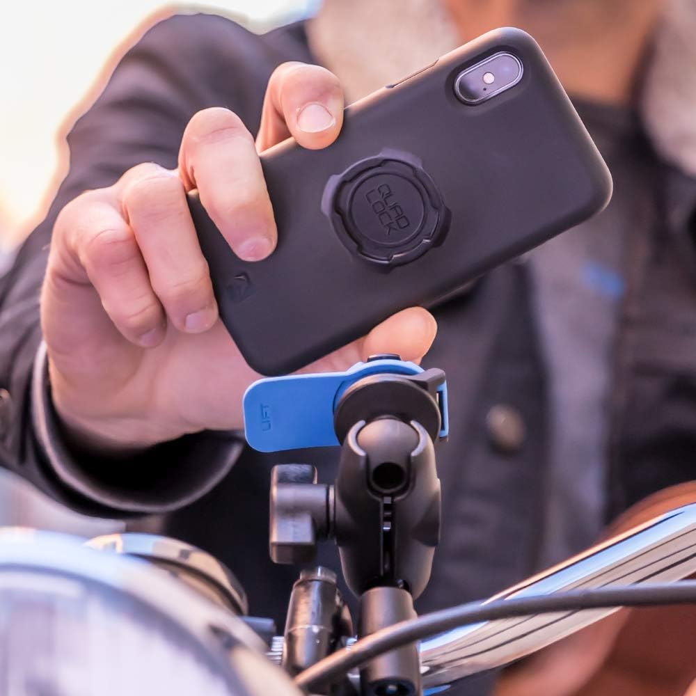 QUAD LOCK 1” Kugelkopf-Adapter für iPhone und Samsung Galaxy-Handys