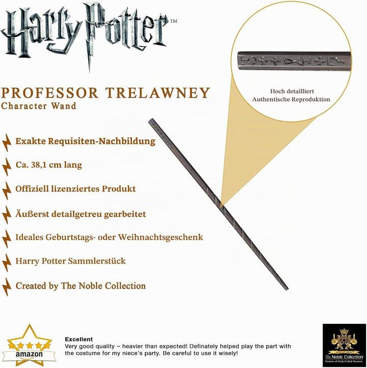 The Noble Collection Proffesor Trelawney Charakterstab, Mehrfarbig