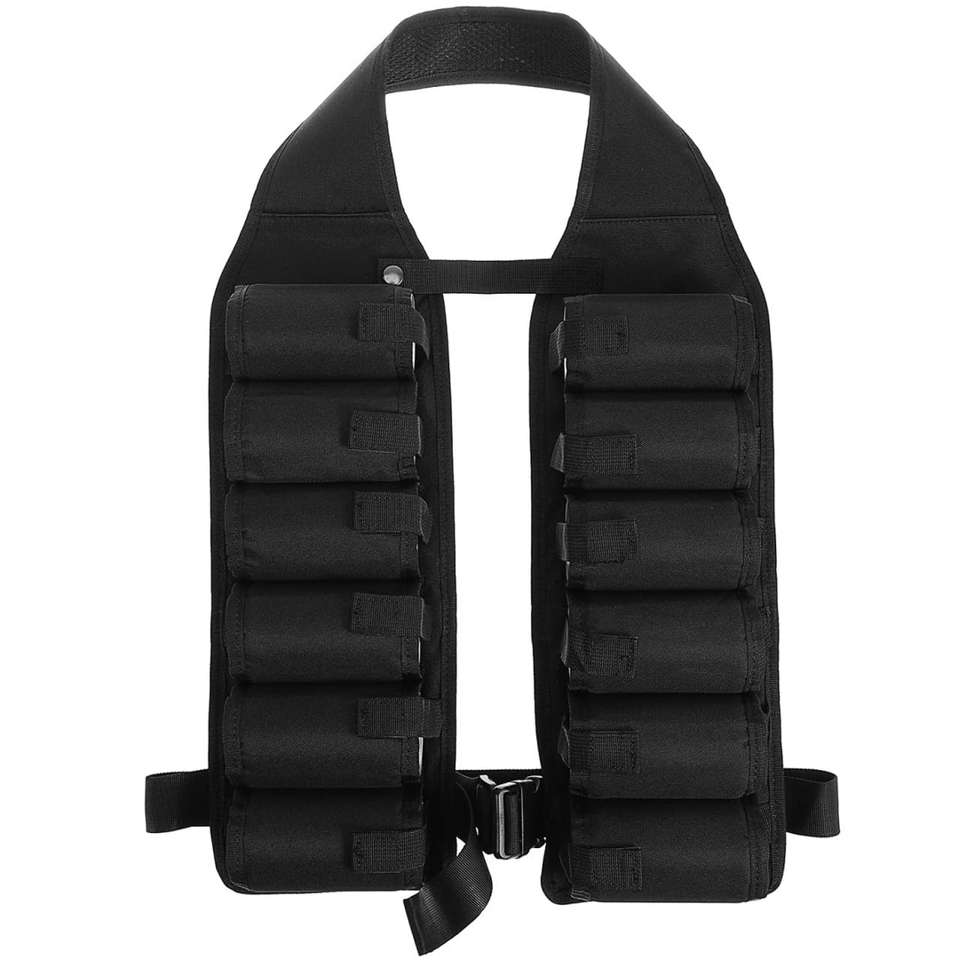 LIOOBO Biergürtel 12 Taschen Getränkeweste Getränkehalter für Outdoor Bergsteigen Klettern Camping R