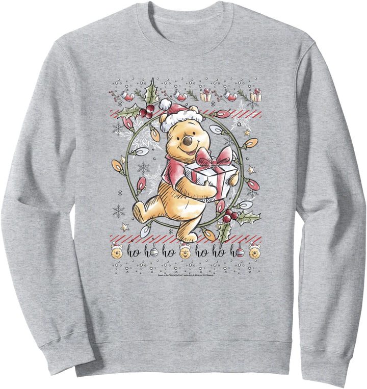 Disney Winnie The Pooh Ugly Christmas Sweater Sweatshirt
