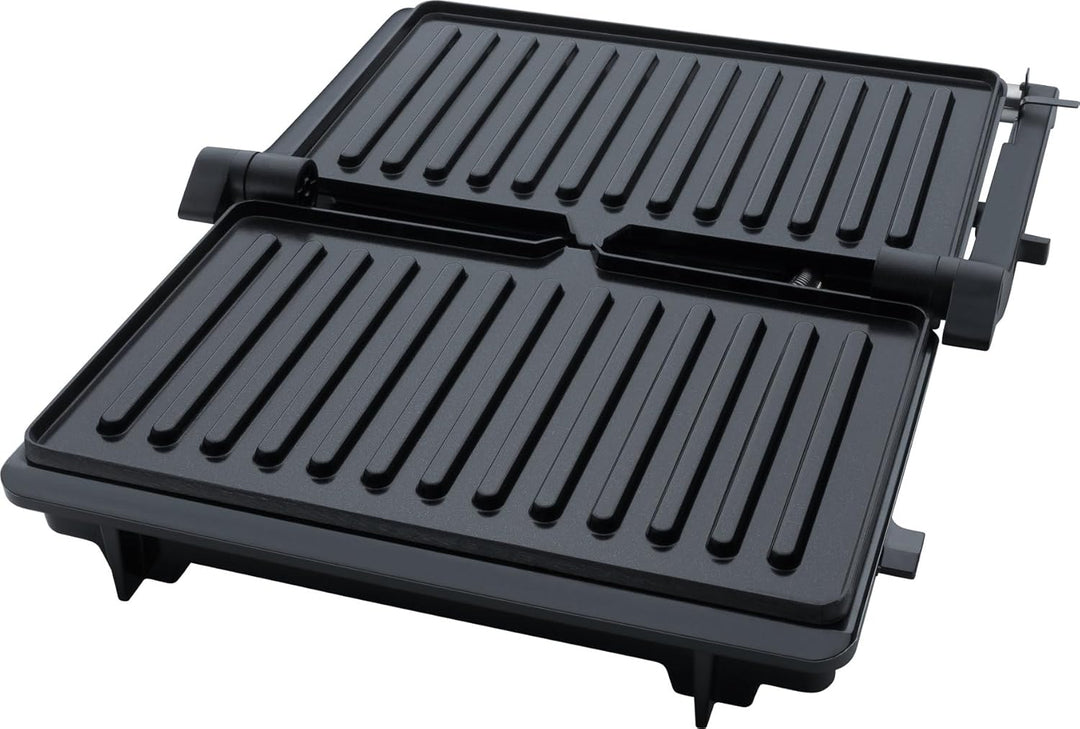 Steba FG 10 GRILLINO Kontaktgrill & Panini-Grill | 180° aufklappbar als Tischgrill | Keramikplatten