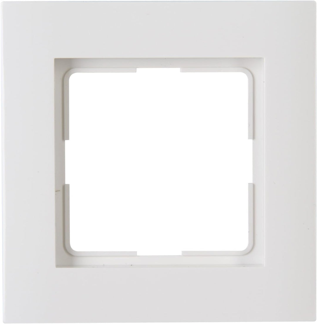 Kopp LED Infrarot-Bewegungsmelder Athenis reinweiss 808429186 & 402129062 Athenis Abdeckrahmen, 1-Fa