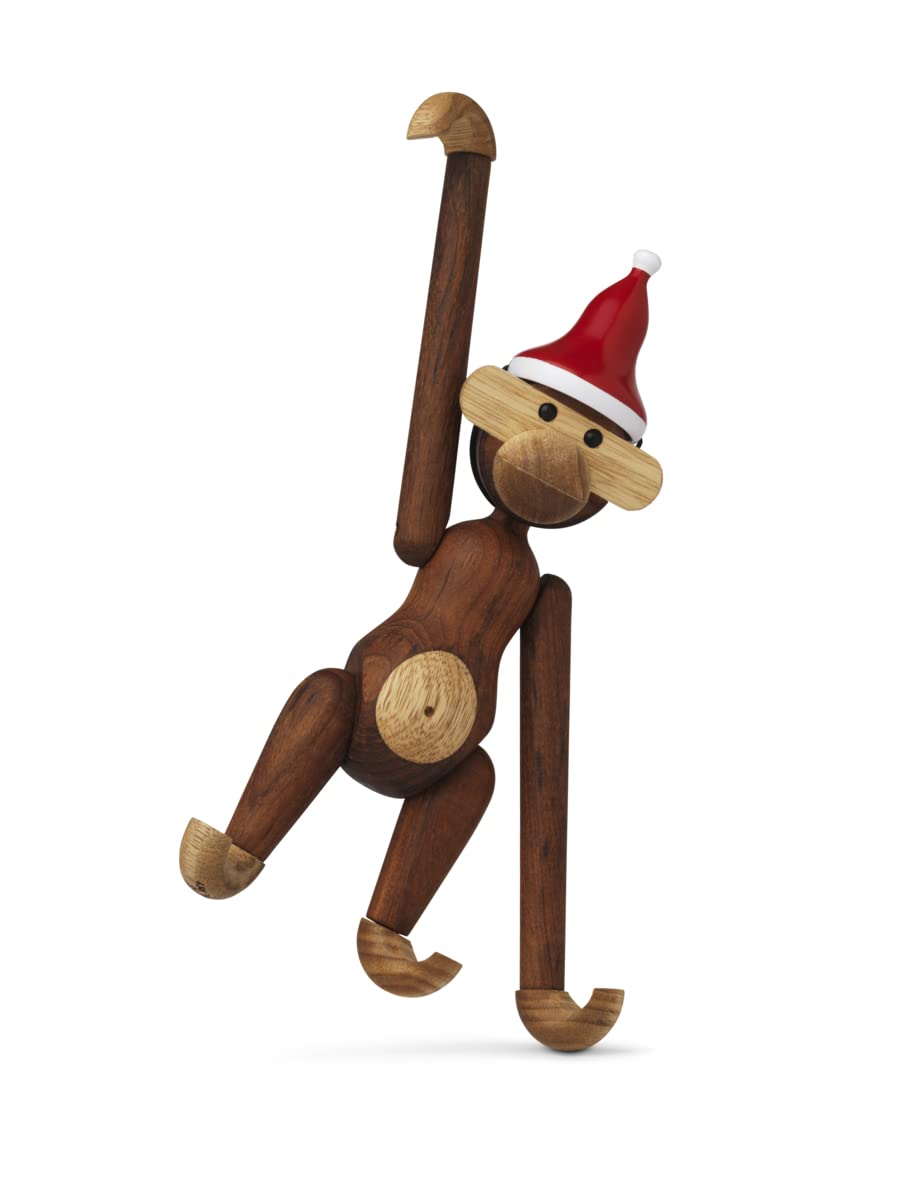 Kay Bojesen Zipfelmütze klein Figuren 10 cm Weihnachtsdekoration, rot H10 cm, H10 cm