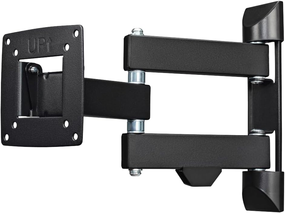 Hama TV Wandhalterung Schwenkbar, Neigbar (10 - 26 Zoll TV/Monitor Halterung für Bildschirme bis zu