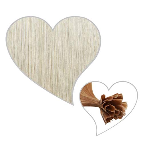 GLOBAL EXTEND® Ponytail | Zopf Extensions aus Echthaar (50 cm, kühles-blond) 50 cm kühles-blond