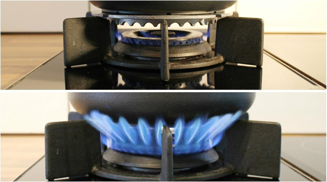 JOSKO Produkte Gasplatte, Gasreduzierer, Aluguss, Silber