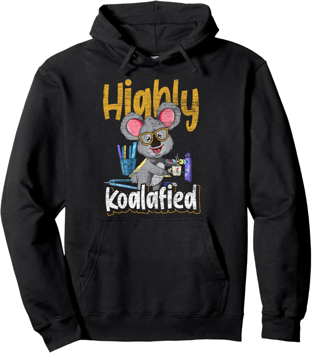 Australien Backpacker Tier Geschenk Lustiges Koala Pullover Hoodie
