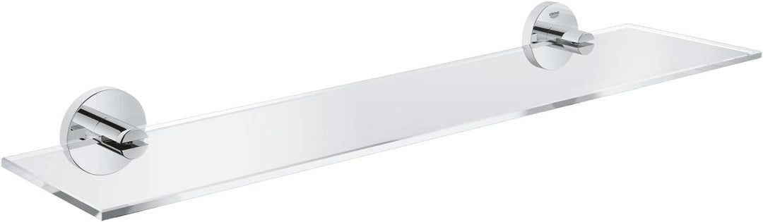 GROHE Start - Glasablage (Stichmass 380mm, Material: Glas/ Metall, verdeckte Befestigung, langlebig)