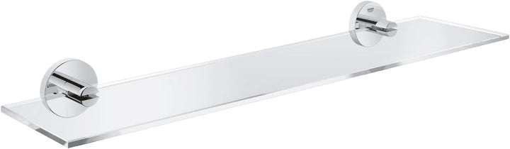 GROHE Start - Glasablage (Stichmass 380mm, Material: Glas/ Metall, verdeckte Befestigung, langlebig)