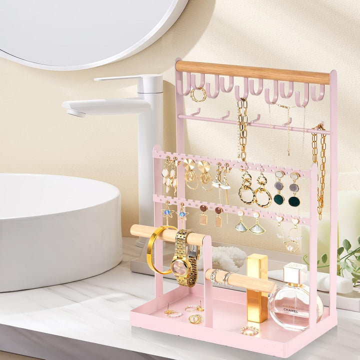 ProCase Schmuckständer Schmuckhalter für Ohrring Ohrstecker Ketten Schmuck Organizer Jewelry Ständer