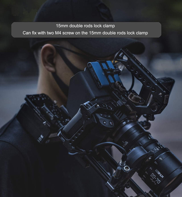 Tilta TA-MBP-K1-V Tiltaing Mini V-Mount Battery Plate + 15mm Rod Adapter (Big) (Batterien Nicht enth