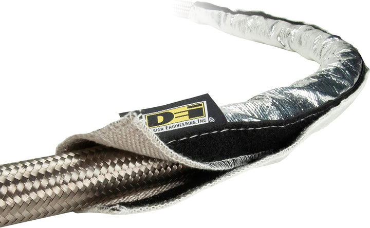 Design Engineering Hitzeschutz, 5,1 cm – 6,4 cm Innendurchmesser, aluminisierte Hülse für ultimative