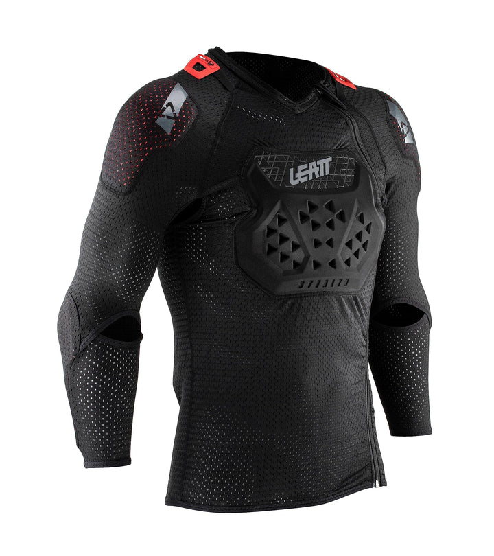 Leatt Protektorjacke Airflex Stealth Schwarz Schwarz S, Schwarz S