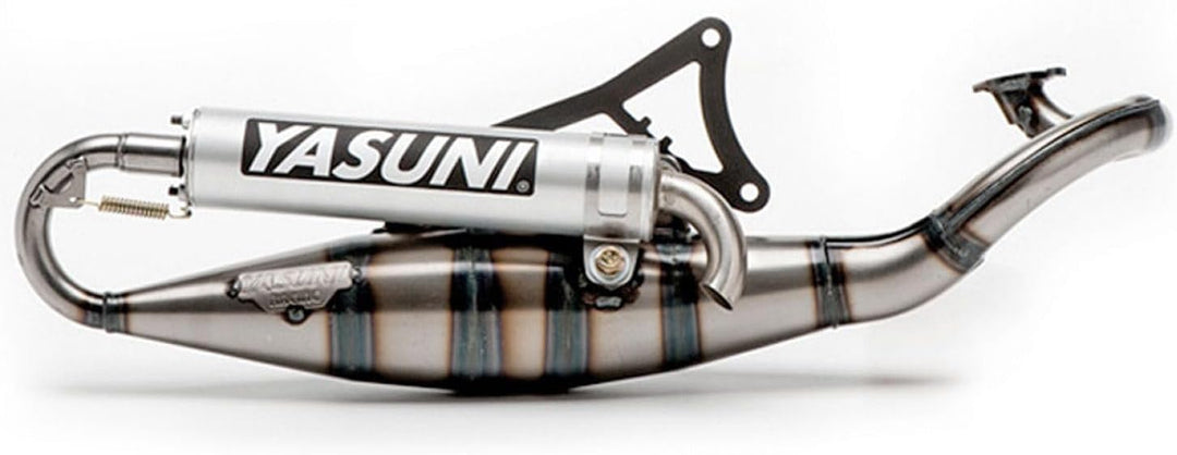 Auspuff Yasuni Scooter R Aluminium für Minarelli liegend