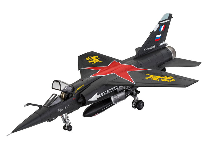 Revell 64971 Model Set Dassault Mirage F-1C/CT, Flugzeugmodellbausatz 1:72, 21,3 cm originalgetreuer