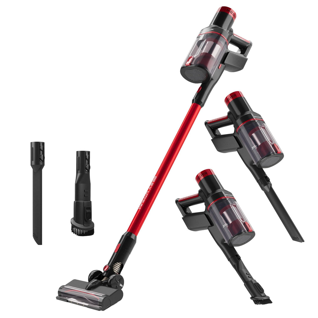 ProfiCare® Akku Staubsauger kabellos | extra stark | 22,2V Akku | Staubsauger beutellos | 35 min. La
