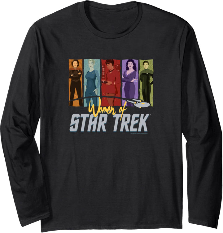 Star Trek Women Of Star Trek 5 Silhouettes Langarmshirt