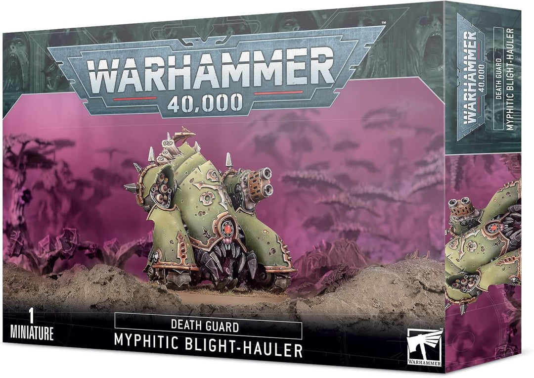 Games Workshop 99120102080 Etb Death Guard Myphitic Blight-Hauler Tabletop and Miniature Gaming, Bla