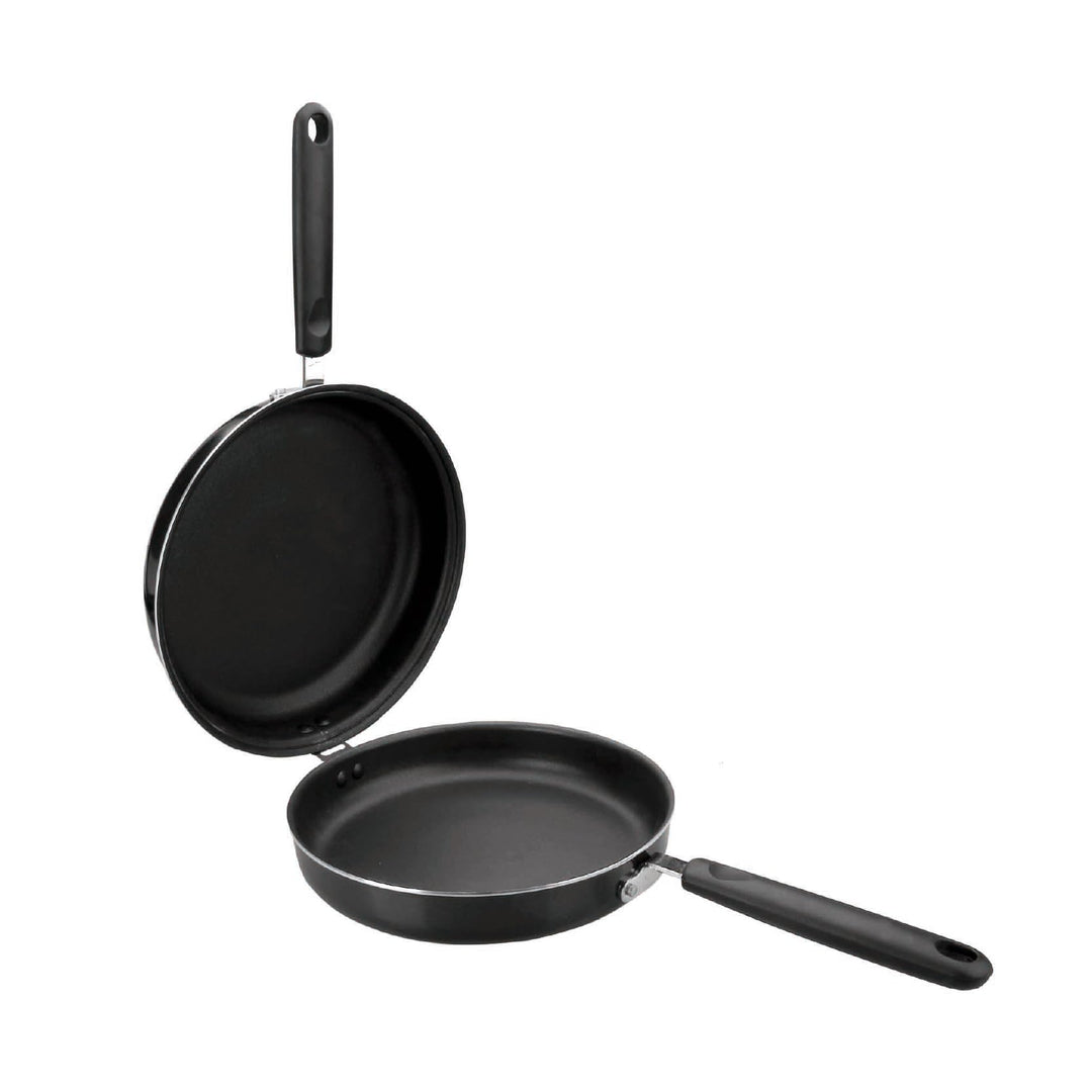 Ibili Omelettpfanne Indubasic 28 cm, Aluminium, schwarz 28 cms, 28 cms