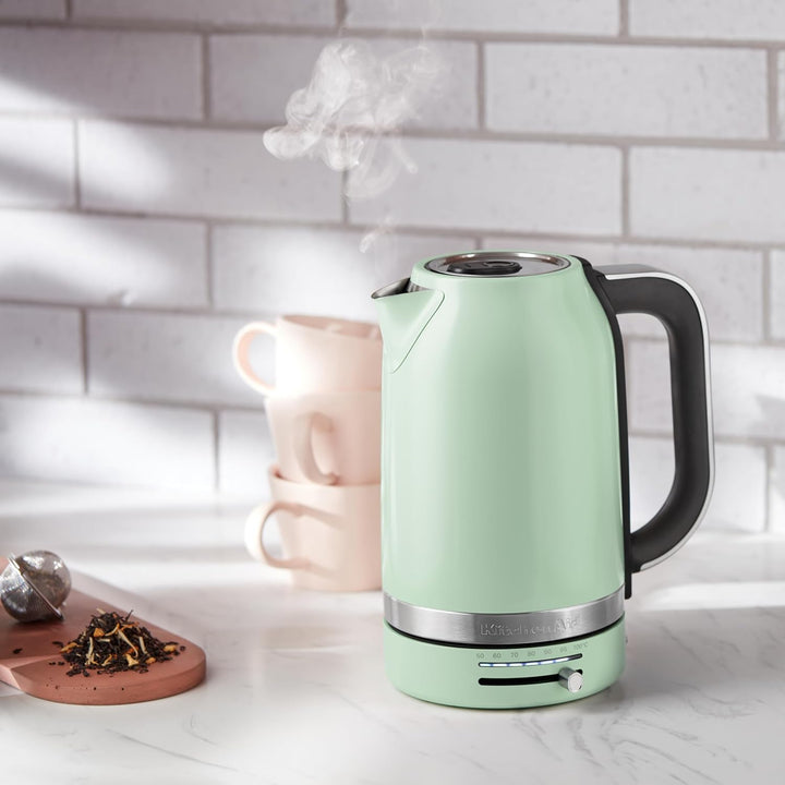 KitchenAid Wasserkocher mit Temperatureinstellung von 50 bis 100°C | Teekocher mit Temperaturanzeige