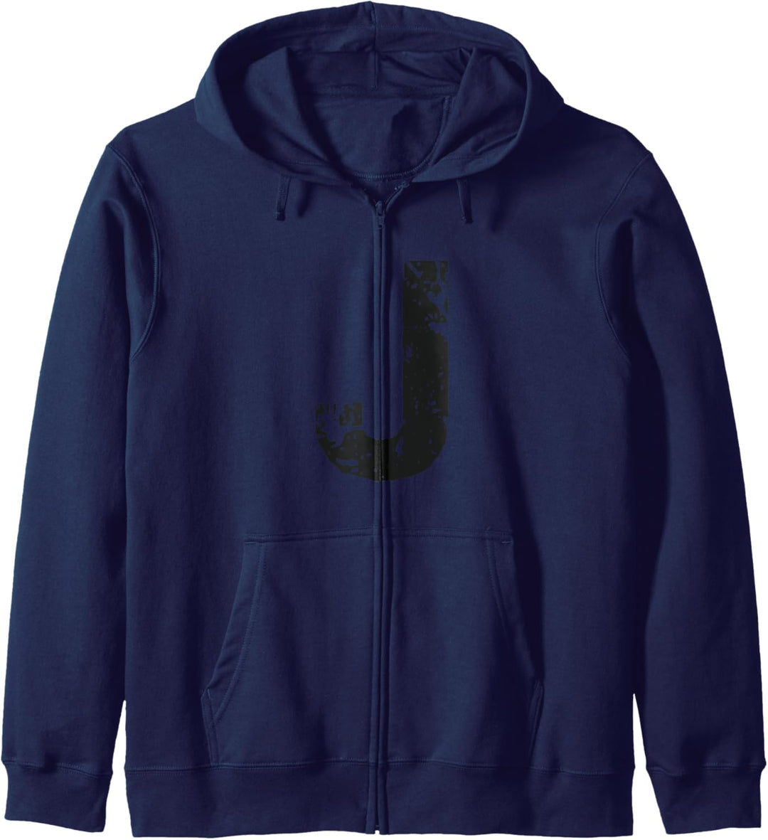J Brief lustig Kapuzenjacke