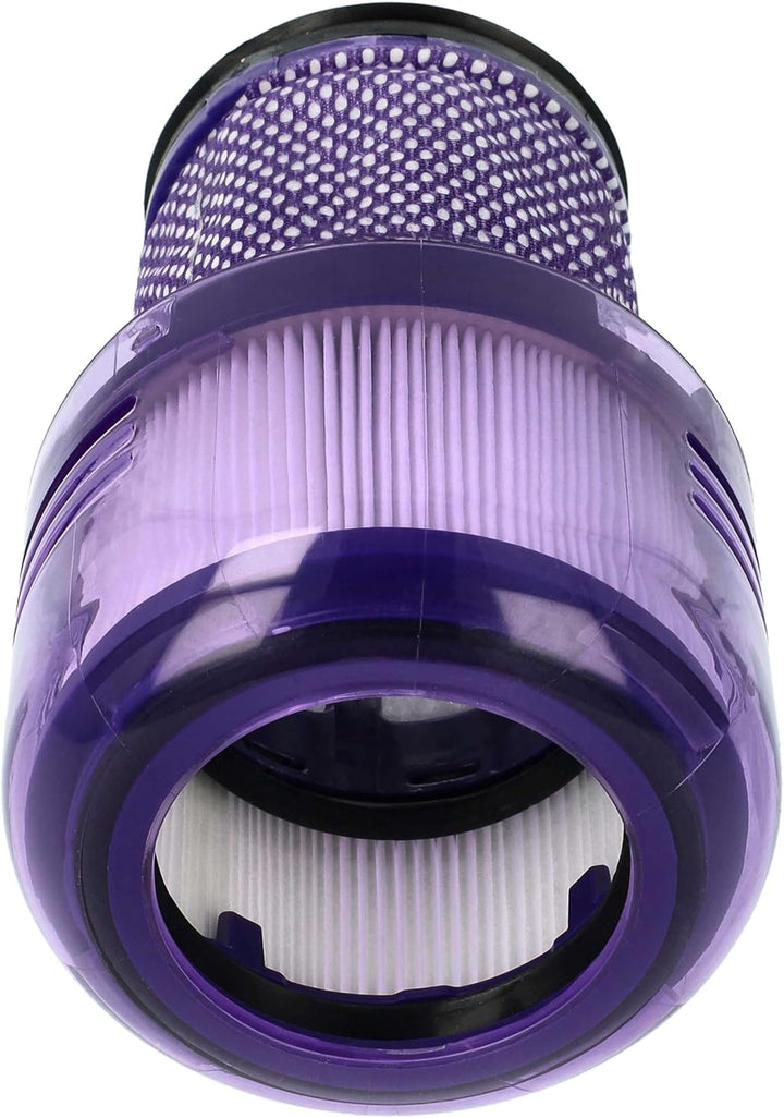vhbw 2x Staubsaugerfilter Ersatz für Dyson 971517-01 für Staubsauger | HEPA-Filter Weiss Lila