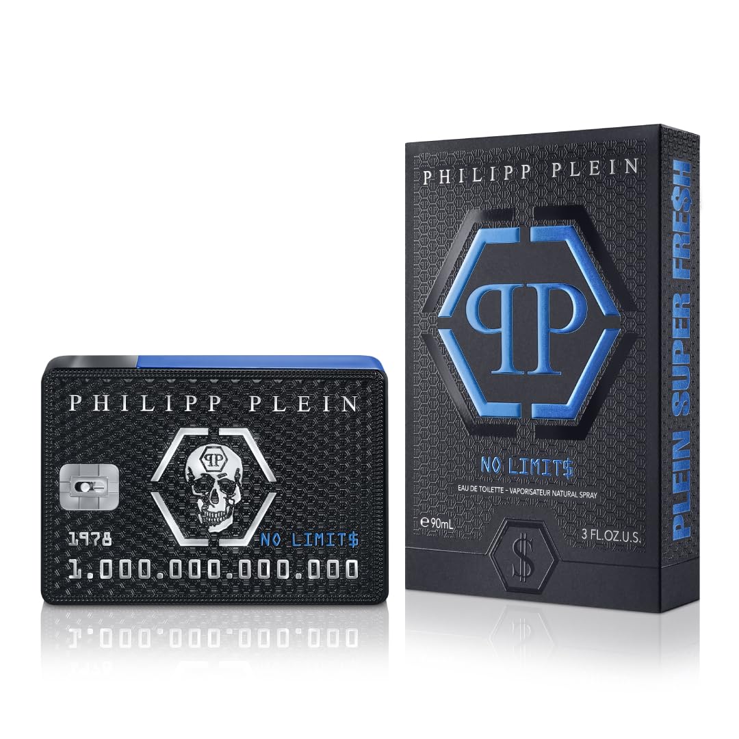 Philipp Plein No Limits Plein Super Fresh EdT, Linie: No Limits, Eau de Toilette für Herren, Inhalt: