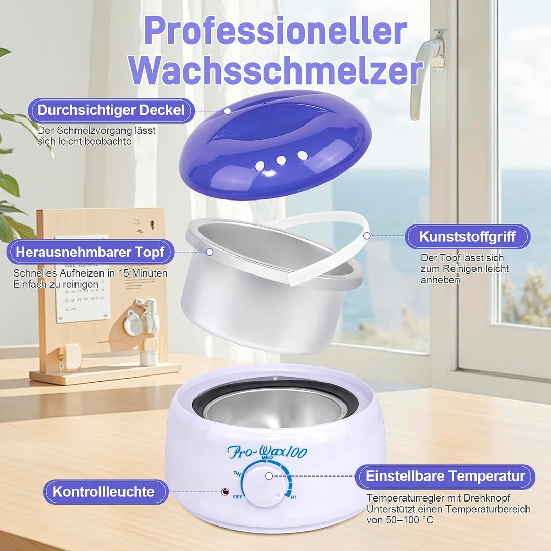 waxing set-wachs haarentfernung für zu Hause &amp; Salon