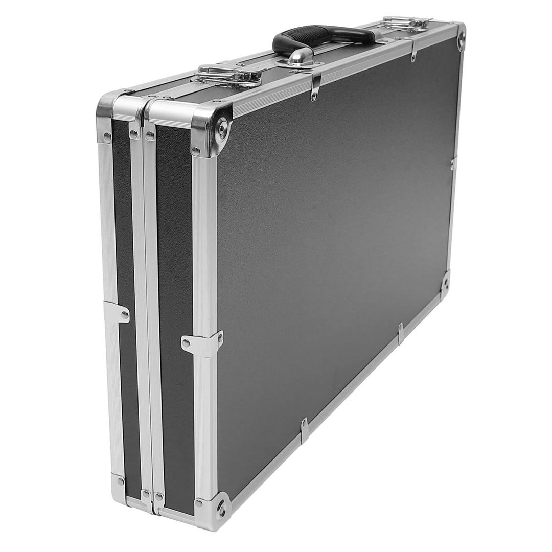 DOITOOL Werkzeugkoffer aus Aluminium Flightcase mit Schaumstoffpolsterung Abschliessbarer Werkzeugka
