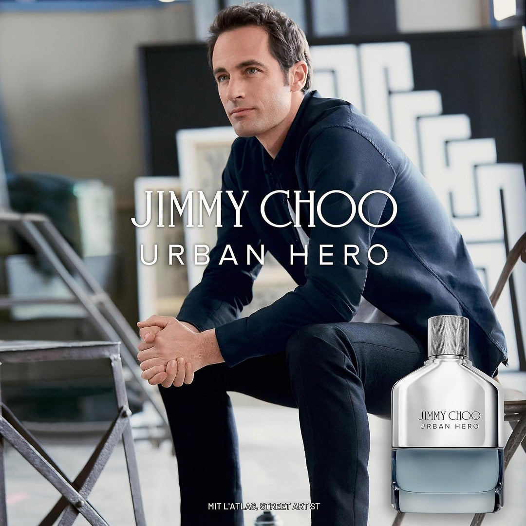 Jimmy Choo Urban Hero homme/men, Eau de Parfum 100 ml (1er Pack), 100 ml (1er Pack)