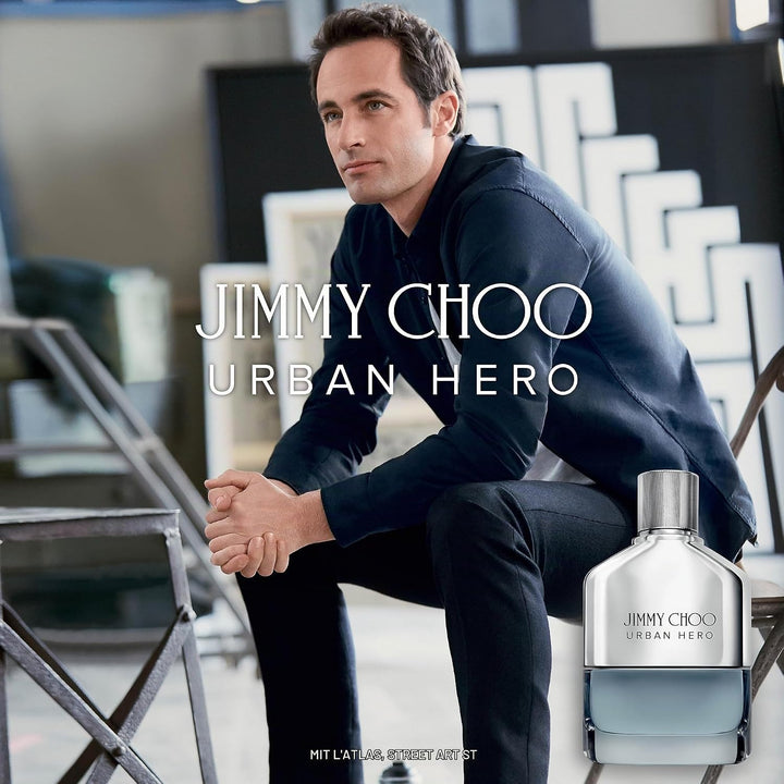 Jimmy Choo Urban Hero homme/men, Eau de Parfum 100 ml (1er Pack), 100 ml (1er Pack)