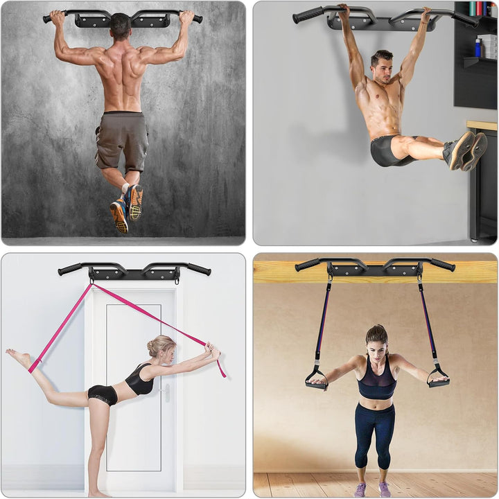 SELEWARE Klimzugststange Wand Klimmzugstange Wandmontage - Multifunktionale Pull Up Bar Türrahmen De