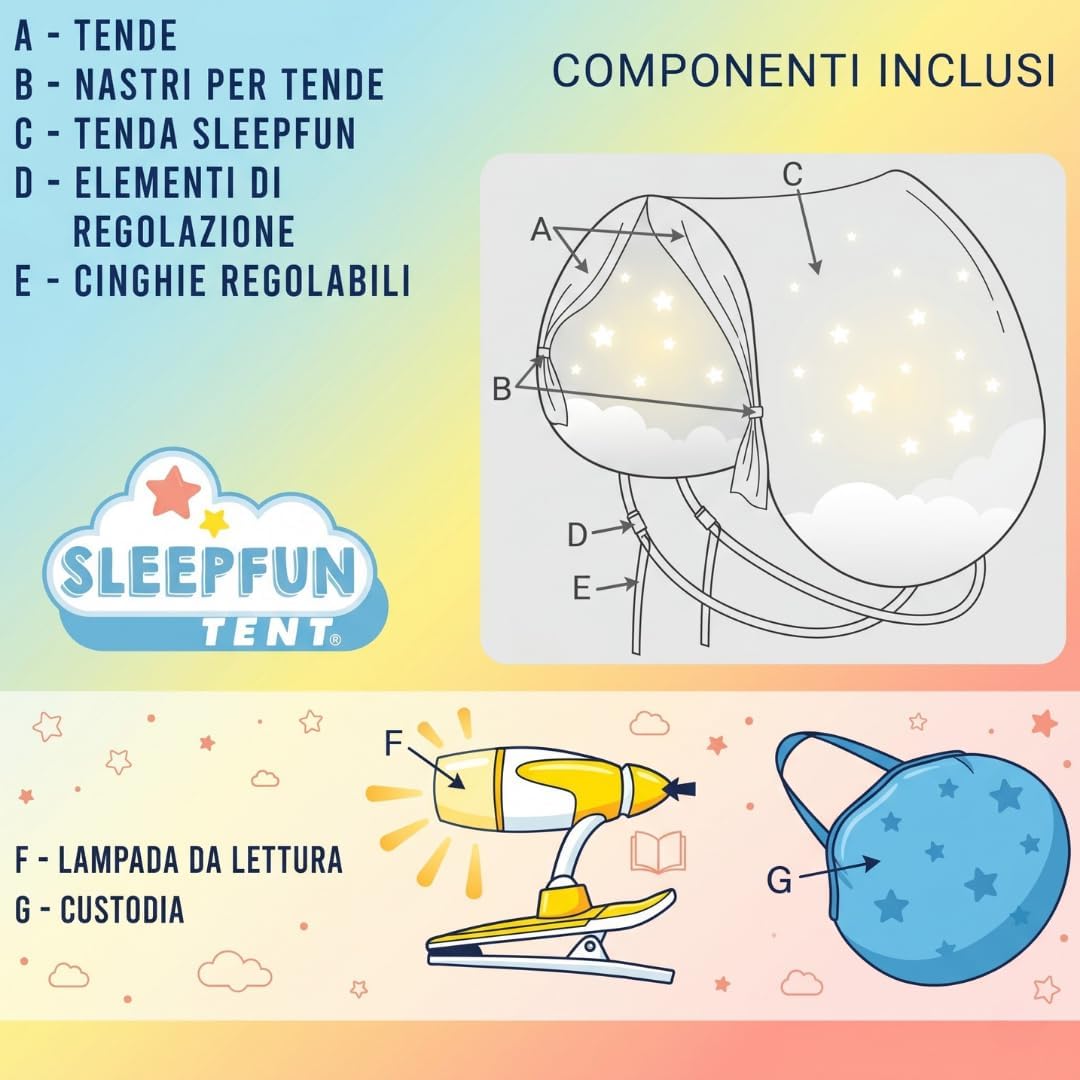 BEST DIRECT – STARLYF SleepFun Tent (Original TV): Pop-up-Bettzelt und Spielhaus für Kinder (Mädchen