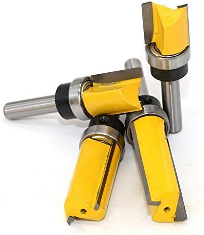 4 Stück Fräser zum Kopieren, Fräsen, Holz, Schaft 8 mm, Klinge 38 mm, aus legiertem Stahl, hochwerti
