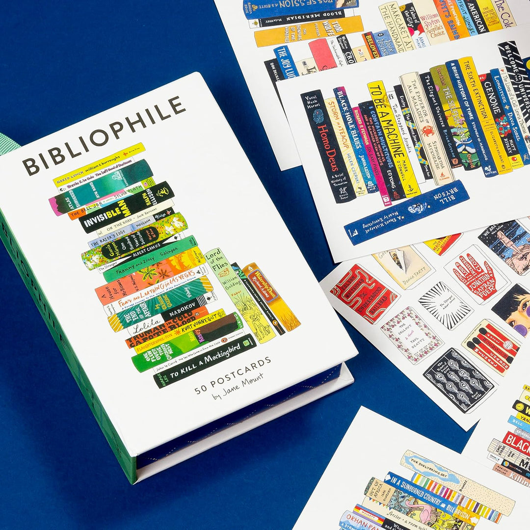 Bibliophile: 50 Postcards: (Literary Postcards, Stationery Gift for Book Lovers), Postkartenbuch