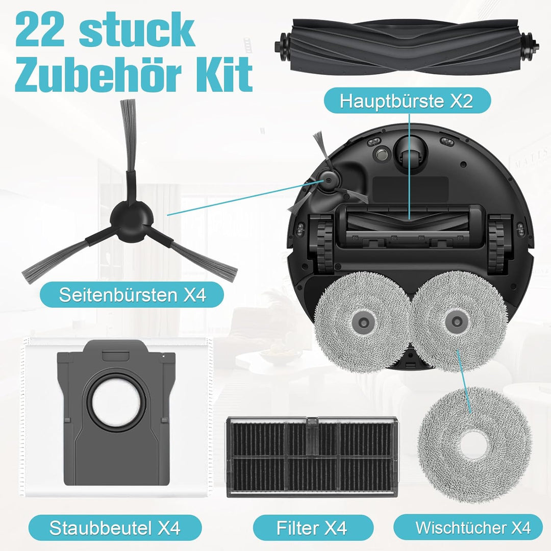 Zubehör für Dreame L10s Ultra Gen 2 / L10s Pro Ultra Heat Ersatzteile für Mova E30 Ultra / L40 Ultra
