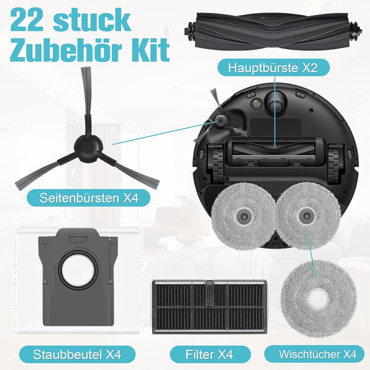 Zubehör für Dreame L10s Ultra Gen 2 / L10s Pro Ultra Heat Ersatzteile für Mova E30 Ultra / L40 Ultra