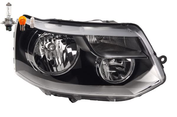 Johns, Scheinwerfer passend für VW Transporter T5 11/09- rechts + Leuchtmittel