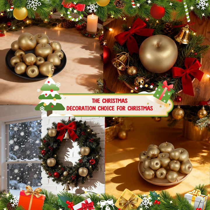 15Pcs künstliche Äpfel Gefälschte Früchte Schaumstoff Kunststoff Apfeldekorationen Faux Simulation A