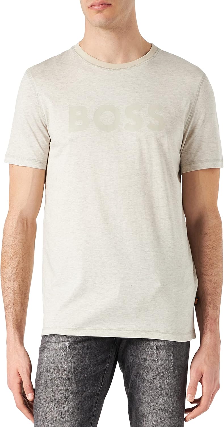 BOSS Herren Teindi T-Shirt XL Light Beige271, XL Light Beige271