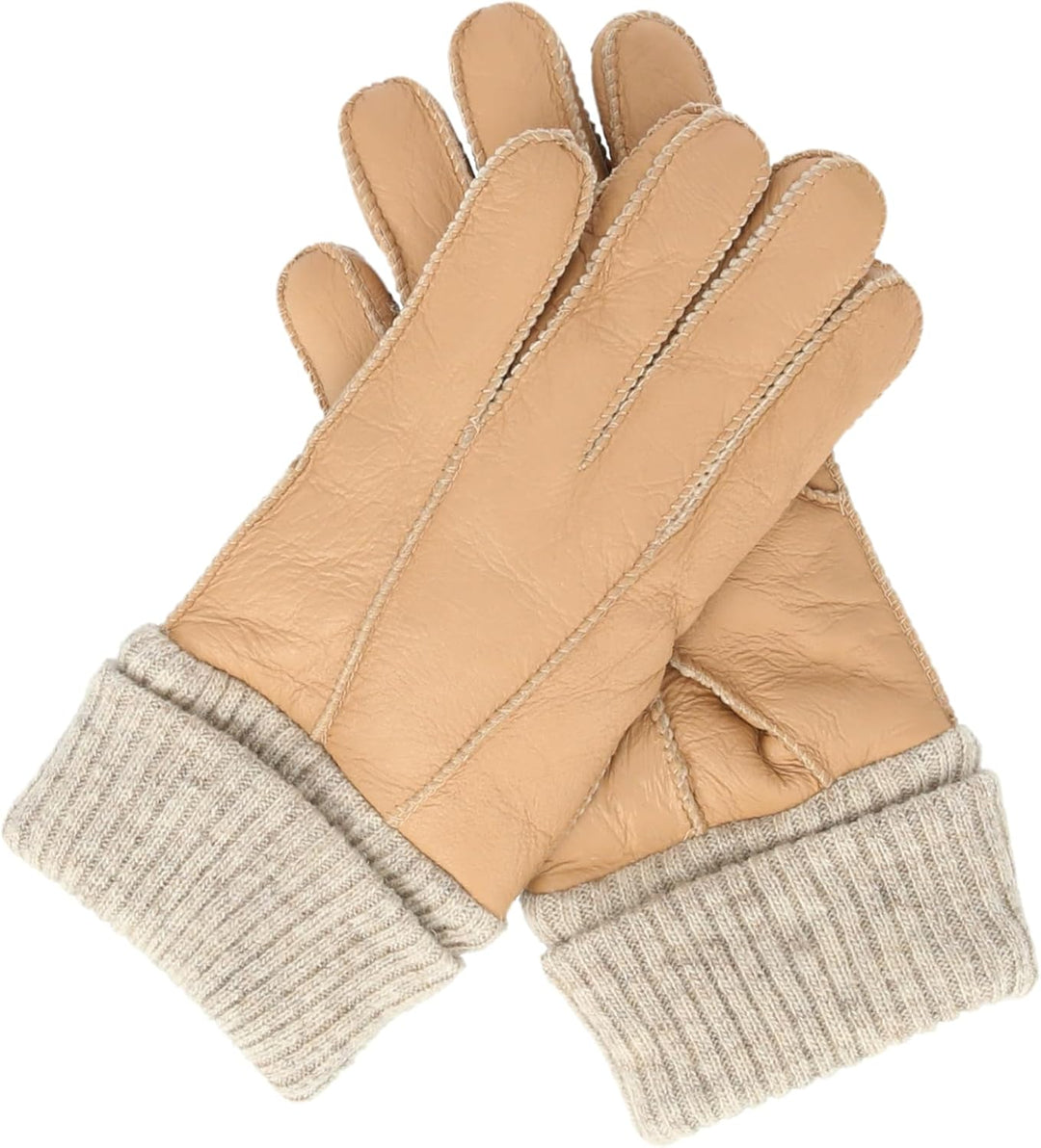 WHISTLER Damen Fingerhandschuhe 'Desiree' mit elegantem Shearling-Design Vielseitige Fingerhandschuh