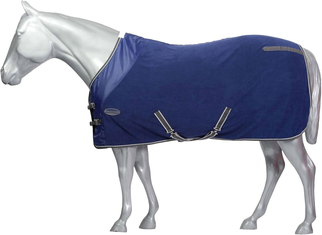 Weatherbeeta Fleece-Abkühler, Standardhals, Blaubeere/Pink Blueberry/Pink 6ft6, Blueberry/Pink 6ft6