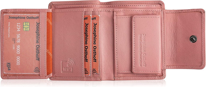 Josephine Osthoff Geldbörse Damen Portemonnaie klein KleinGeldbörse Herren Slim Münzbörse Geldbeutel