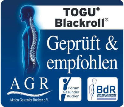 Togu Blackroll Set, schwarz, Faszientraining