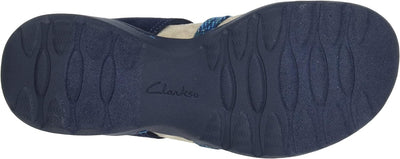 Clarks Damen Amanda Ease Sandale 40 EU Navy Combi, 40 EU Navy Combi